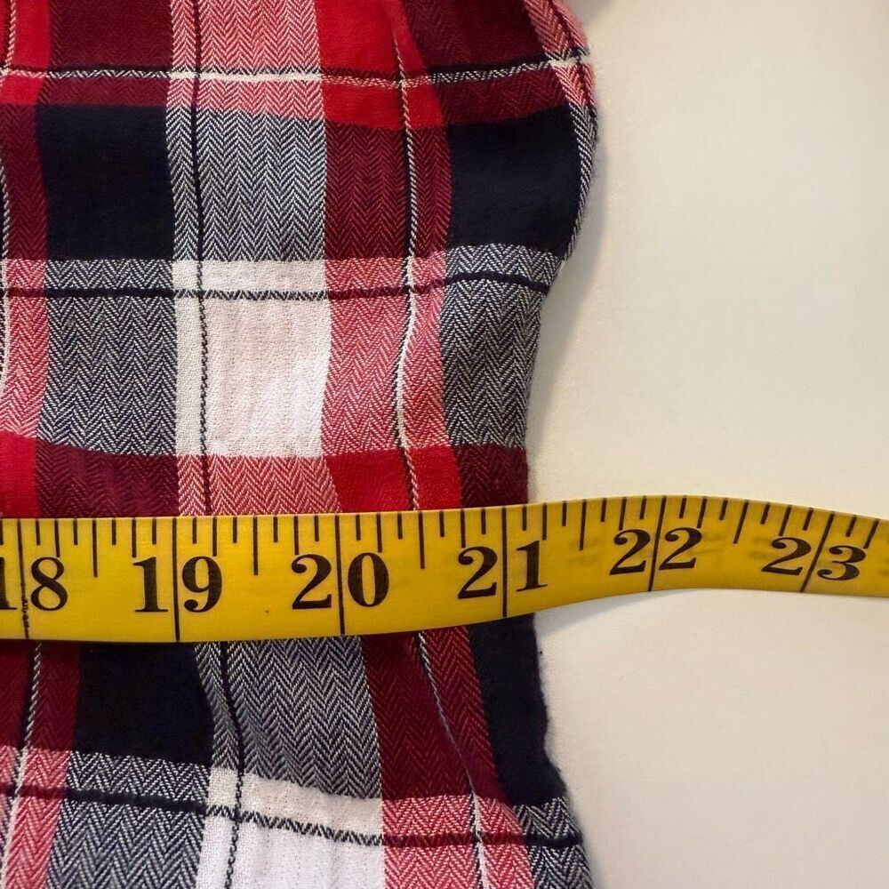 Woolrich Red, White, & Black Cotton Plaid Shirt/Jacket Sz L Country, Western - Picture 9 of 12
